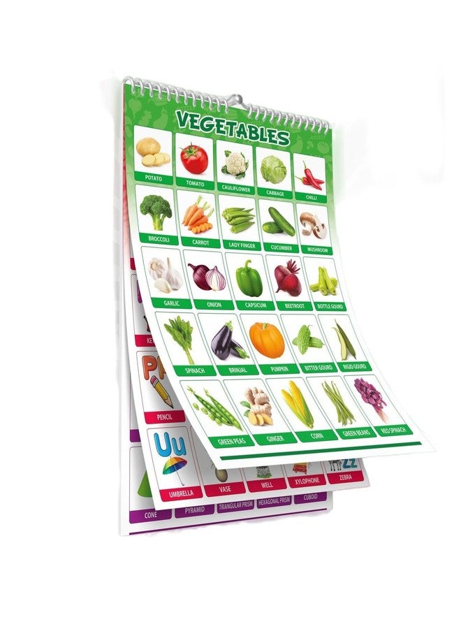 YUIOP - Senior Kids Educational Charts - 20 Subjects - Double-Sided Laminated - Waterproof - Wiro Bound - Ideal for Learning - Interactive Toy - Image 1